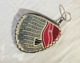 Women Girl Fish Design Zipper Wallet Card Key Holder Clutch Bag Coin Purse  - £2.31 GBP