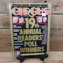 Circus Rock Music Magazine February 28 1990 20th Annual Readers Poll Winners - £10.86 GBP