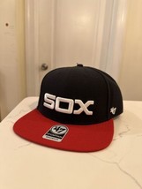 Chicago White Sox Retro Hat Snapback &#39;47 Brand Captain &quot;Coop Shot&quot; - OSFA w/Tags - £23.34 GBP