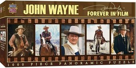 John Wayne Forever in Film 1000pc Puzzle by Masterpieces Puzzles Co. #71446 - £28.98 GBP