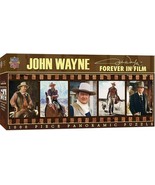 John Wayne Forever in Film 1000pc Puzzle by Masterpieces Puzzles Co. #71446 - £29.09 GBP