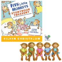 MerryMakers Five Little Monkeys Finger Puppet Playset; 5 Stories: Five Little Mo - £39.95 GBP