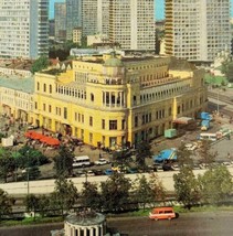 1989 Moscow Russian Postcard Cold War Era Buildings On Kalinin Avenue C82A4 - £19.84 GBP