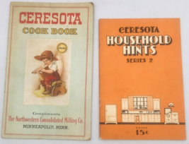2 Lot of Vintage Ceresota Cook Book &amp; Household Hints Ser 2 Booklets - £11.00 GBP