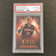 2013-14 Panini Intrigue #38 De Mar De Rozan Signed Card Auto Psa Slabbed Raptors - £103.90 GBP