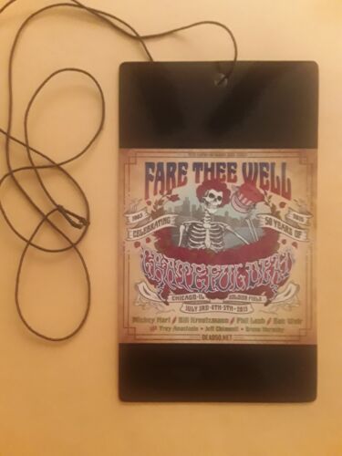 Primary image for Grateful Dead 50yr Ann Pass Soldier Field 2015