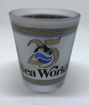 Vintage SEA WORLD 25th Anniversary 1964-1989 Shot Glass Bar Shooter Souv... - £5.52 GBP