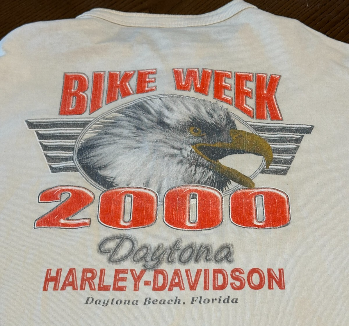 Daytona Beach Florida Bike Week 2000 Motorcycle Chopper Eagle Festival T... - $29.52