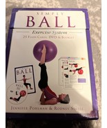 Simply Ball Exercise System: 25 Flash Cards, DVD &amp; Booklet Workout Strength - $9.99