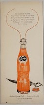 1950&#39;s Print Ad Birely&#39;s Orange Drink in Soda Bottle General Foods Product - £13.78 GBP
