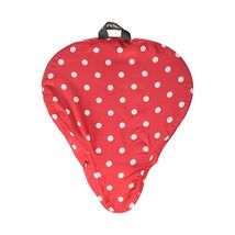 Basil Rosa Bicycle Adult Saddle Cover - Red/white  - $30.00