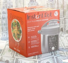 Instant Pot 6QT Duo Plus Multi Cooker Whisper-Quiet Steam Release 9 In 1... - $47.99