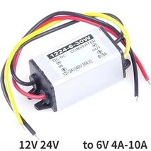 DC 12V 24V to 6V 4A - 10A Buck Power Converter Step Down Power Supply Wa... - €9,27 EUR+