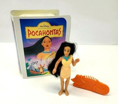 1995 McDonalds Disney Masterpiece Pocahontas VHS Box &amp; Figure Happy Meal Toy - £5.58 GBP