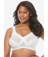 Easy Enhancer® Wireless Bra by Comfort Choice® ~ Women&#39;s Size 42DD ~ White - $22.44