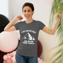 Cozy Triblend Tee for Women - Soft &amp; Stretchy with a Vintage Vibe - &#39;I Like Moun - £19.63 GBP+