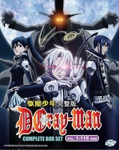 DVD Anime D.Gray-Man Complete TV Series (1-116 End) +Hallow English Audio Dub - £30.74 GBP