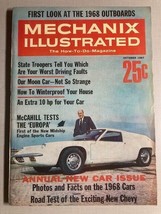 MECHANIX ILLUSTRATED MAGAZINE OCTOBER 1967 HOW TO DO 1968 OUTBOARDS EURO... - $99.91 MXN