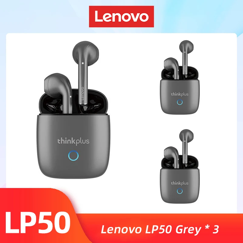     LP50 TWS Wireless Earphone Bluetooth 5.0 Dual Stereo Noise Reduction Bass To - £61.01 GBP