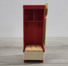 2005 Mattel Fisher Price Loving Laundry Room Playset - Hallway Bench With Broom - £5.18 GBP