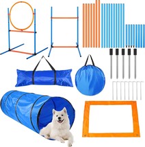 5 Sets Dog Agility Training Equipment Obstacle Agility Training Starter Kit Dog  - $56.99