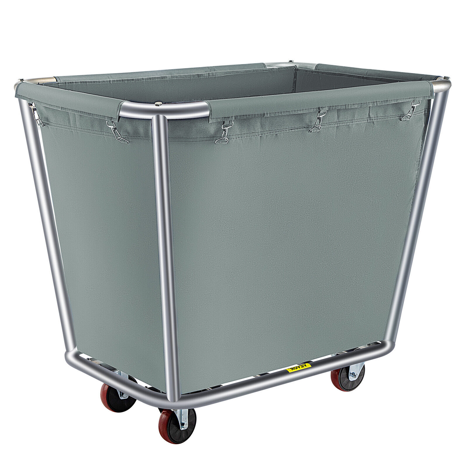 Primary image for VEVOR Laundry Basket Steel Canvas Basket Truck 10 Bushel Hand Truck Cart