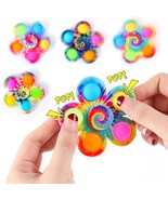 Pop Fidget Spinner Toys, 4-Pack Bubble Sensory Set for Kids &amp; Stress Relief - $148.93 MXN