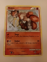 Pokemon 2011 Call Of Legends Vulpix 75/95 Single Trading Card Near Mint - £11.76 GBP