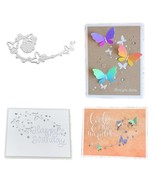 Butterfly background metal die cut/cut die for DIY scrapbooking/ Greetin... - €4,93 EUR