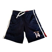 Abercrombie Womens Size Large Basketball Long Shorts Spellout on Butt #14 - £19.46 GBP