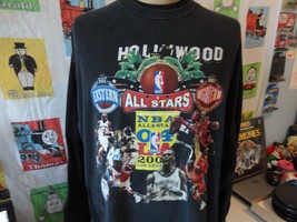 Vintage 2004 NBA All Star Game Kobe Bryant Long Sleeve T Shirt 2XL - £114.53 GBP