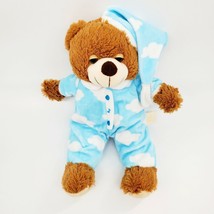 14&quot; Gabi Toys NON Working Tan Bear In Cloud PJs Prayer Plush Stuffed Toy B306 - £10.20 GBP