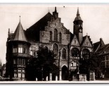 RPPC Città Hall Costruzione Hildesheim Germania Unp Cartolina Z8 - $5.62