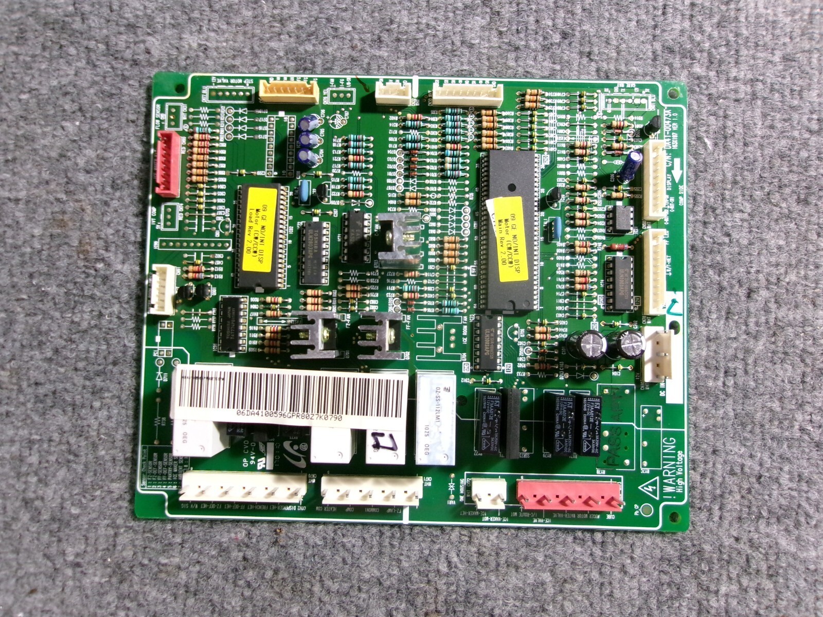 WR55X10989 GE REFRIGERATOR MAIN CONTROL BOARD - $150.00