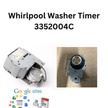 Whirlpool Washer Timer 3352004C with knob - £31.47 GBP