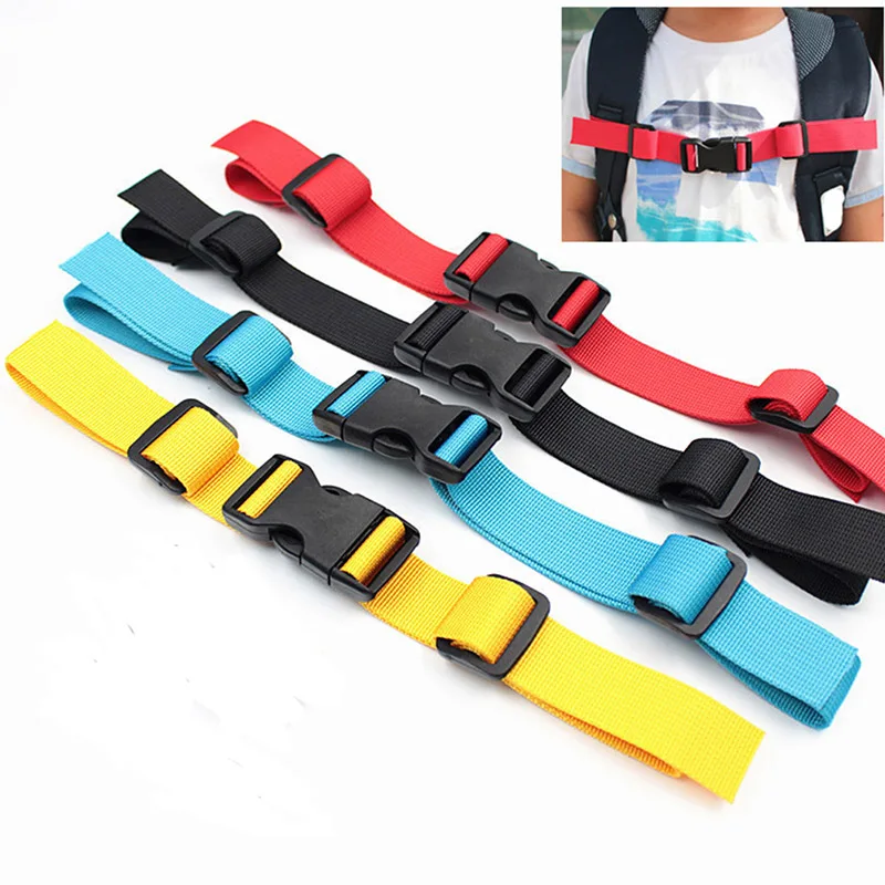 1pc 32cm*2cm Outdoor Camping Tactical Backpack Chest Harness Strap Webbing - £7.73 GBP+