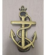 Vintage Anchor Brass Door Knocker Made In England - $25.73