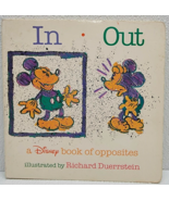 Disney Toddler Book Of Opposites IN OUT  By Richard Duerrstein Board Boo... - $12.62 CAD