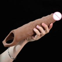  Long And Thick Condom Reusable Penis Sleeve - $20.50