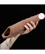  Long And Thick Condom Reusable Penis Sleeve - $28.27 CAD