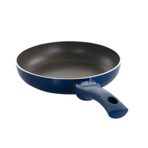 Gibson Home Charmont 9.5 Inch Nonstick Aluminum Frying Pan in Yale Blue - $45.04