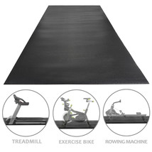 8FT Fitness Equipment Treadmill Mat and Floor Protector for Exercise Bikes Mat - £48.76 GBP