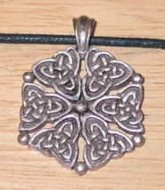 Virtue Symbol Celtic Harmonies Pendant Necklace, NEW UNUSED - £6.18 GBP