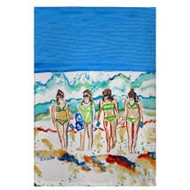 Betsy Drake The Girls Walking Guest Towel - £27.68 GBP