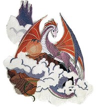 BeyondVision Custom Cloud Dragon Embroidery Iron On/Sew Patch [9.7&quot; 11&quot;][Made in - £35.99 GBP