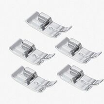 StitchMaster 1/4" Precision Presser Foot Set - 5Pc Embroidery &amp; Sewing M... - $24.70