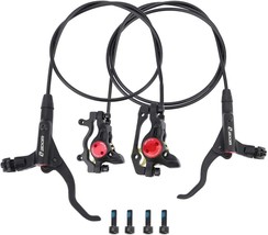 Mountain Bike Hydraulic Disc Brake Set For Xc Trails, E-Bikes, And Fat Bikes By - £68.70 GBP