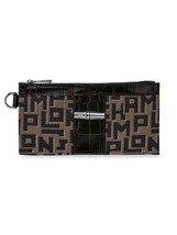 Longchamp Roseau Jacquard Lgp Toiletry Case Zipped Pouch ~Nwt~ - £75.00 GBP