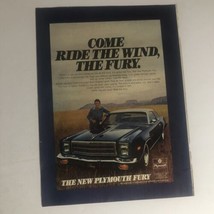 Vintage Plymouth Fury Car Print Ad Advertisement pa10 - £5.43 GBP