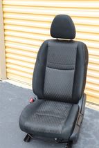 17-18 Nissan Rogue Front Left Driver Manual Seat - Black image 2